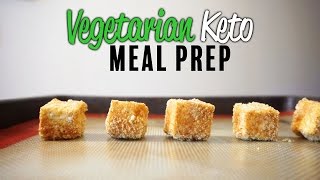 Vegetarian Keto Meal Prep | Keto Vegetarian 5 Day Meal Plan With Cooking Instructions