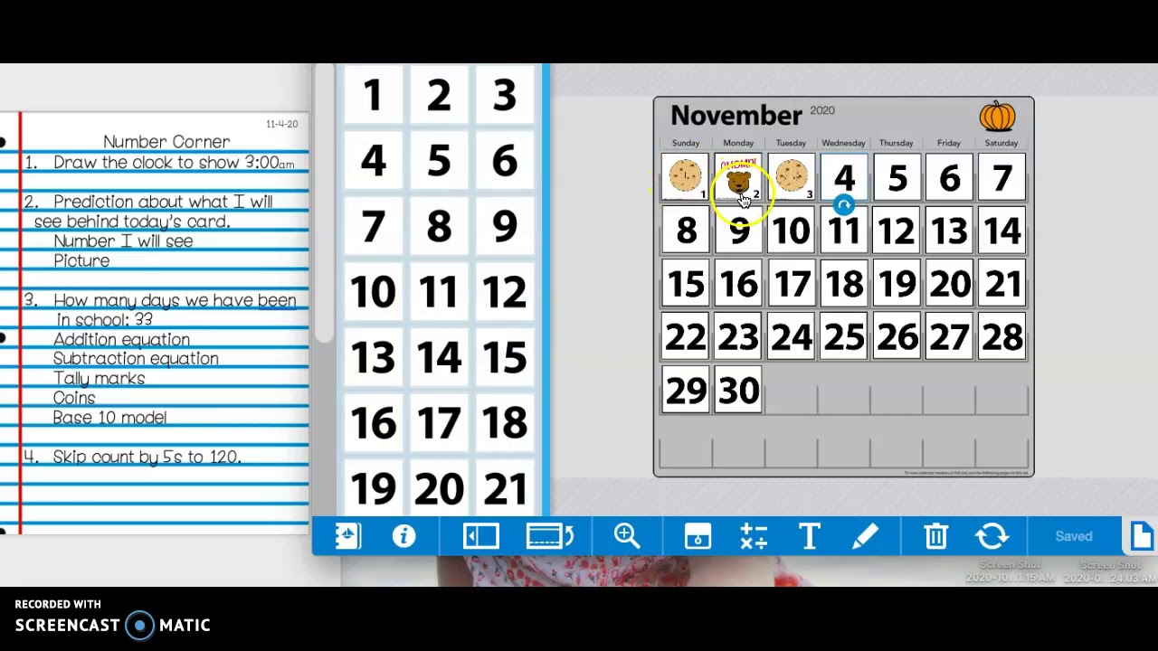 November 4th Number Corner - YouTube