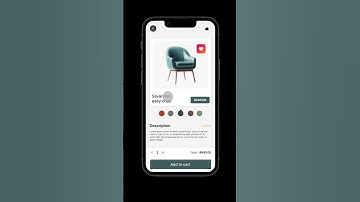 Figma Tutorial: Sofa App UI/UX Design in Figma #grptrend