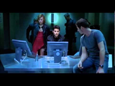 Resident Evil - Laser Corridor Scene