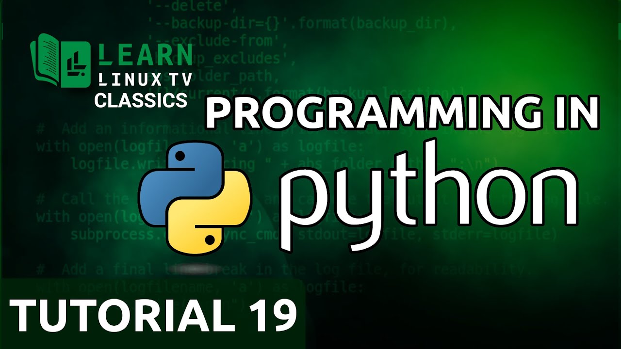 Coding In Python 19 – More Os Module Fun – Learn Linux Tv