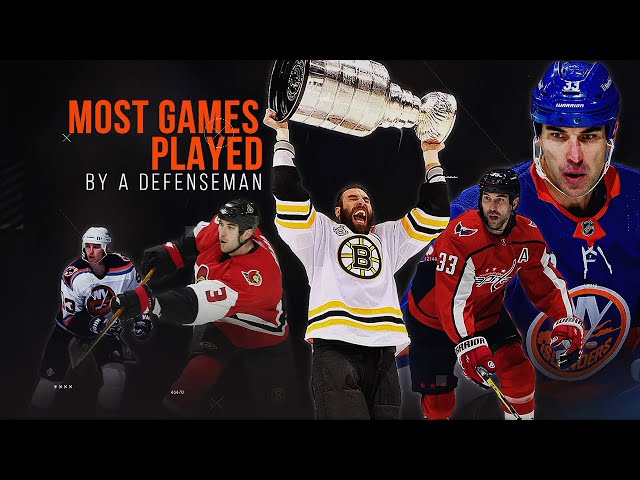 Islanders' Zdeno Chara tying NHL games record for defenseman - Newsday