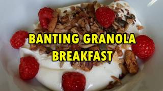 I Can Learn How to Make a Banting Granola Breakfast | Low Carb Healthy Breakfast Idea | Real Food screenshot 3