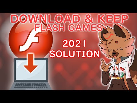 How to DOWNLOAD and KEEP FLASH GAMES | TUTORIAL