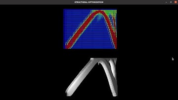 GPU Computed Topology Optimisation (Realtime) 02