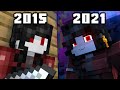 Evolution of Carissa 2015 - 2021 - Minecraft Animation