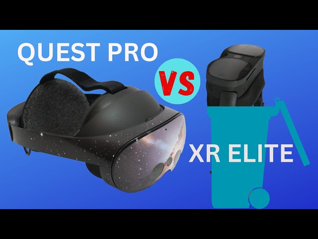 Vive XR Elite Hands-on: Lightweight & Compact, But Shares Quest Pro's Woes