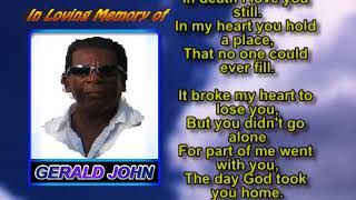 Gerald John MEMORIAL