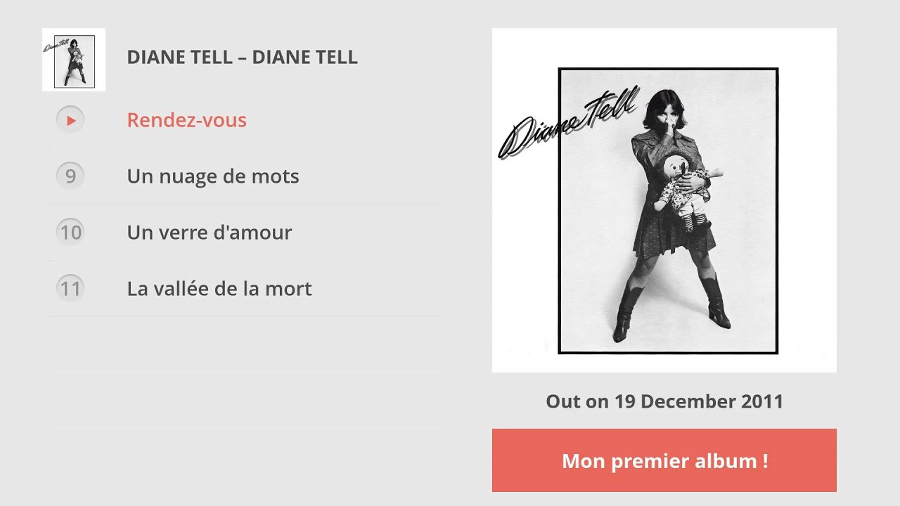 Diane Tell - Diane Tell (Album Preview) - YouTube
