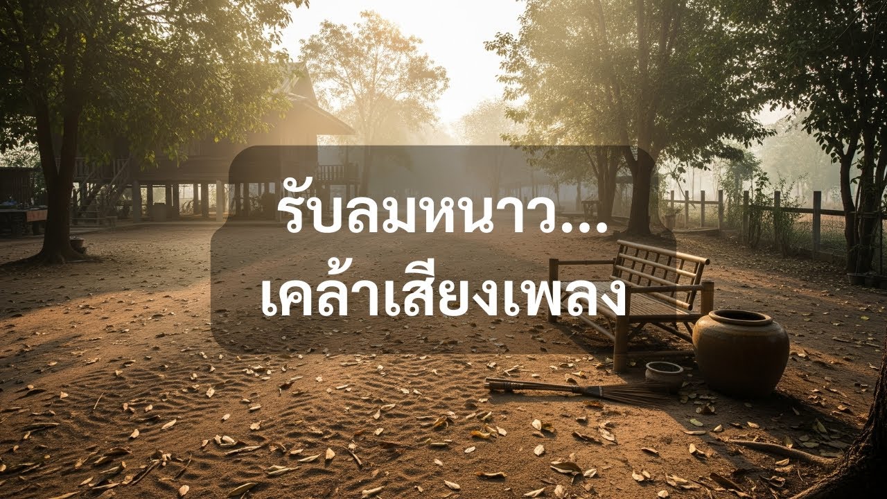 3 ชั่วโมง รับลมหนาวหน้าบ้าน | ดนตรีบรรเลงกีตาร์โปร่ง ฟังสบายยามเช้า | Relaxing Thai Winter Morning