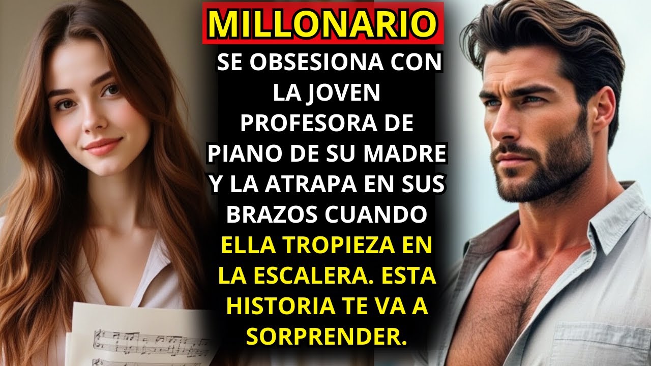 DABA CLASES DE PIANO A UNA SEÑORA CUANDO NOTÓ QUE UN HOMBRE IMPONENTE Y HERMOSO LA OBSERVABA...