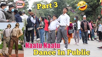 Naatu Naatu Dance in Public (Part-3) | Epic Public Reaction - RRR - NTR & Ram Charan | ASquare Crew