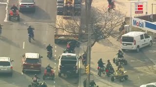 VIDEO: Dozens of illegal dirt bikes, ATVs invade streets of Queens
