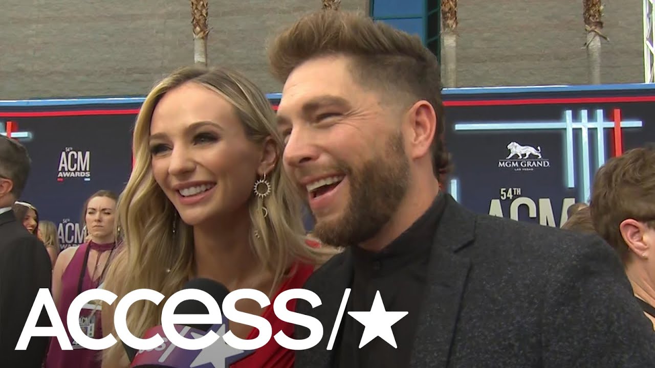 Chris Lane Feels Like 'The Luckiest Guy In The World' Dating Lauren Bushnell: 'Look At Her!'