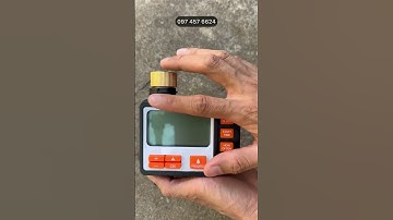 Van điện từ tích hợp hẹn giờ tự động đóng mở nước dùng pin an toàn giá rẻ bh 1 đổi 1