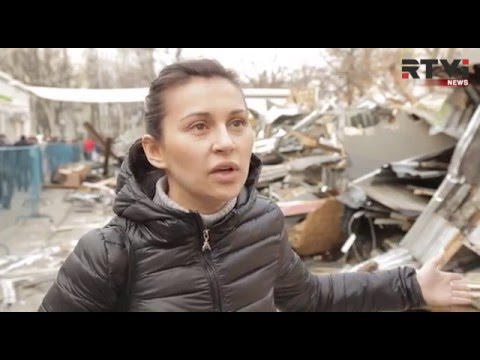 "Меня ковшом сносят вместе с павильоном!" - хозяйка разрушенного самостроя в Москве