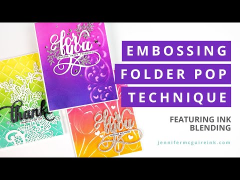 Video: Mini Ink Blending Tool + Giveaway - Jennifer McGuire Ink