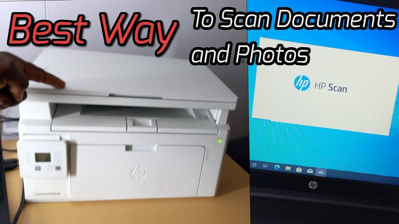 How To Scan Documents And Photos From Printer to Computer - YouTube