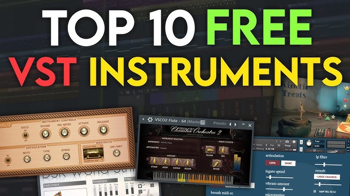 Top 5 FREE VST Instruments For Trap, Hiphop, Drill (It's insane) - YouTube