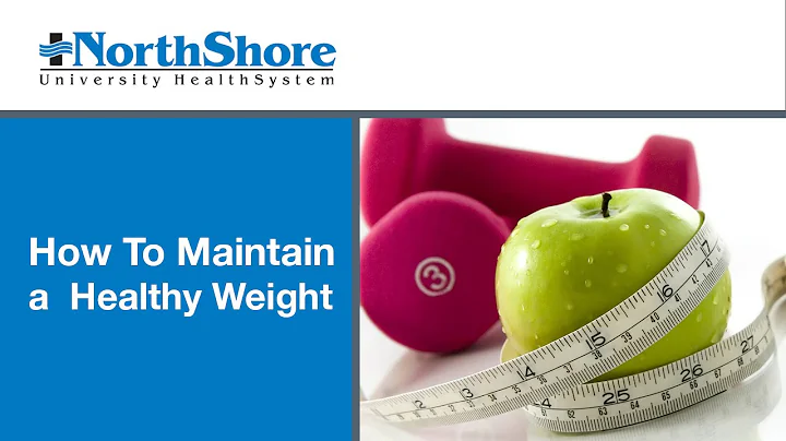 Maintaining A Healthy Weight: Jacqueline David, MD