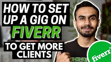 How to CREATE a GIG on Fiverr in (2021) | Fiverr tutorial for beginners | Fiverr Tips