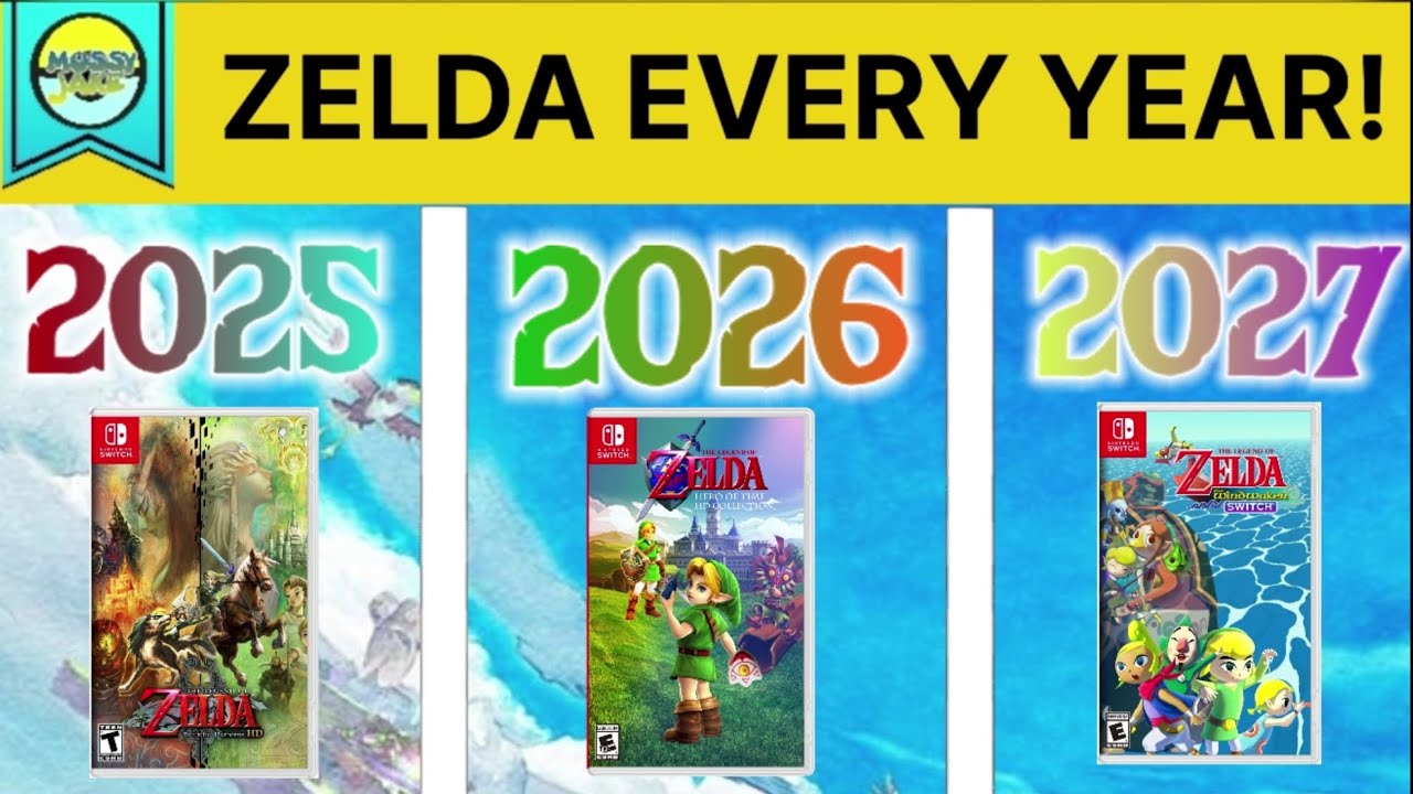Nintendo Issues Zelda For EVERY YEAR!