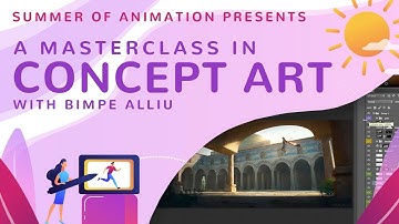 Concept Art with Bimpe Alliu - Summer of Animation Masterclass #3