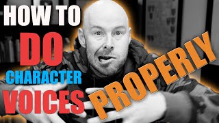 How to do CHARACTER VOICES properly (Part 2)