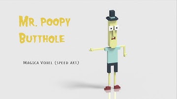 Mr. Poopy Butthole - #RickAndMorty fanart