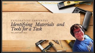 Exploratory Carpentry 7/8 (TLE_IACP7/8UT-0a-1)