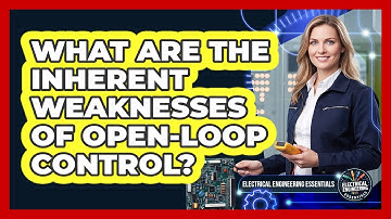 What Are The Inherent Weaknesses Of Open-Loop Control?