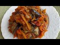 #баклажанытушëные БАКЛАЖАНЫ ТУШËНЫЕ/ОЧЕНЬ ВКУСНО И ПОЛЕЗНО/МИНИМУМ МАСЛА, МАКСИМУМ ВКУСА😋🍆🍅🍆🥕