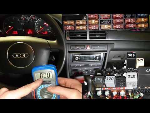 1.8T Audi A6 Fuses and Relays Location / Diagram - how to test them c5