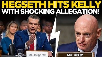 Peter Hegseth Senate Hearing LIVE | Navy Secretary Ordered To Investigate Kelly’s Statements | Trump