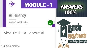 All About AI (Module 1) AI fluency /2nd year/ Answers #naanmudhalvan