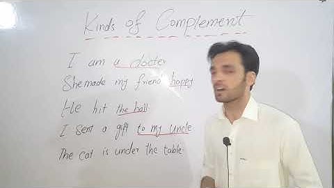kinds of complement