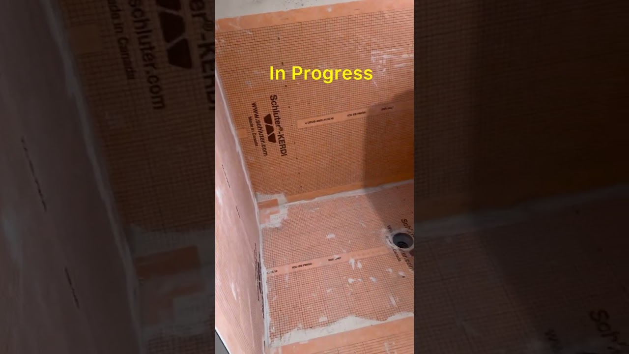 Prepping the shower! In progress,Arlington VA renovation 2026