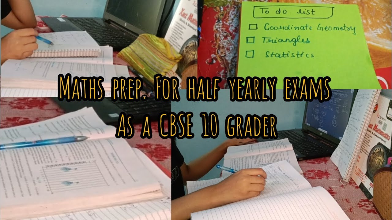 Study vlog as a CBSE 10 grader 📝 ️📚. #studywithme #mathematics #study ...