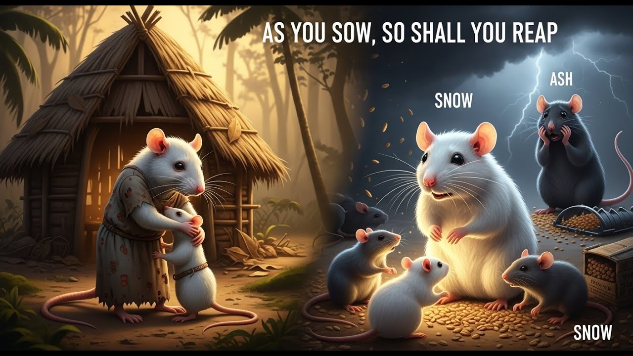 Mother Rat’s Sacrifice | A Powerful Moral Story | As You Sow, So Shall You Reap