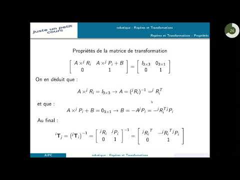 Vidéo: Comment faire des transformations rigides ?