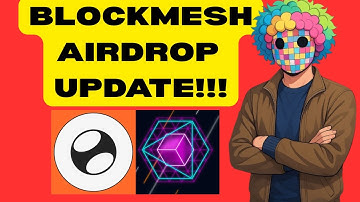 BLOCKMESH AIRDROP UPDATE 2025: FREE SIGN-UP TUTORIAL FOR BEGINNERS, #blockchain  #web3 #cryptonews