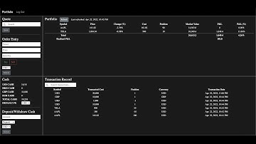 CS50 Web - Capstone - Portfolio