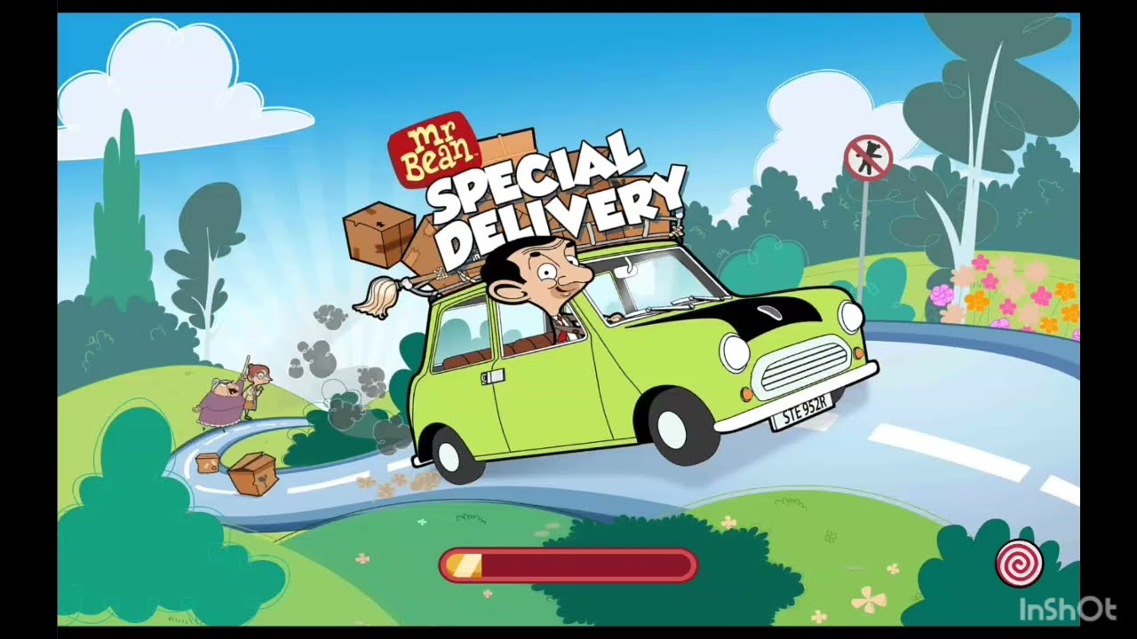 MR.BEAN AS DELIVERY GUY GAMEPLAY #gamingshorts #nostalgiagamer #mobilegaming #cartoon #racing 