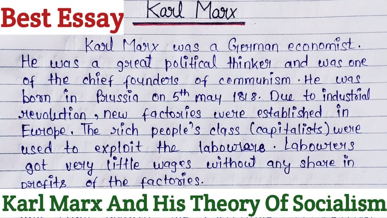 marxism essay topics