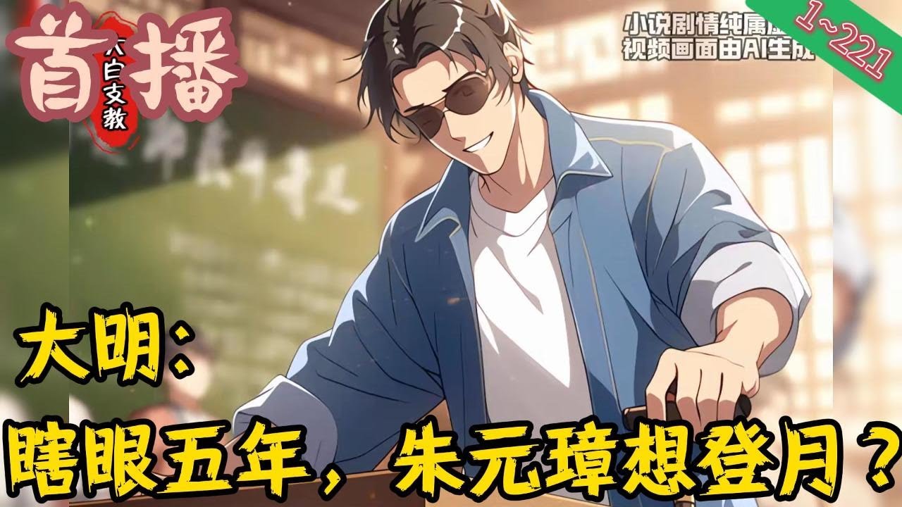 【玄幻爽文】《大明：瞎眼五年，朱元璋想登月？》EP1~221  周远支教途中意外跌落山崖导致双目失明，却不知穿越到了大明洪武，所教的学生也不是山野农夫。#玄幻小說   #小說推文 #小说