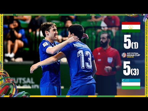 ACFutsal2024 | 3rd/4th Place : Tajikistan 5 (1) - (3) 5 Uzbekistan