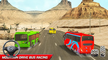 Mountain Climb Bus Racing Game - Best Android Gameplay