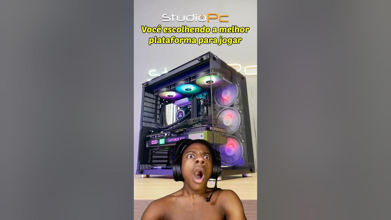 🛑 CSGO NO PC DO PAULINHO O LOKO