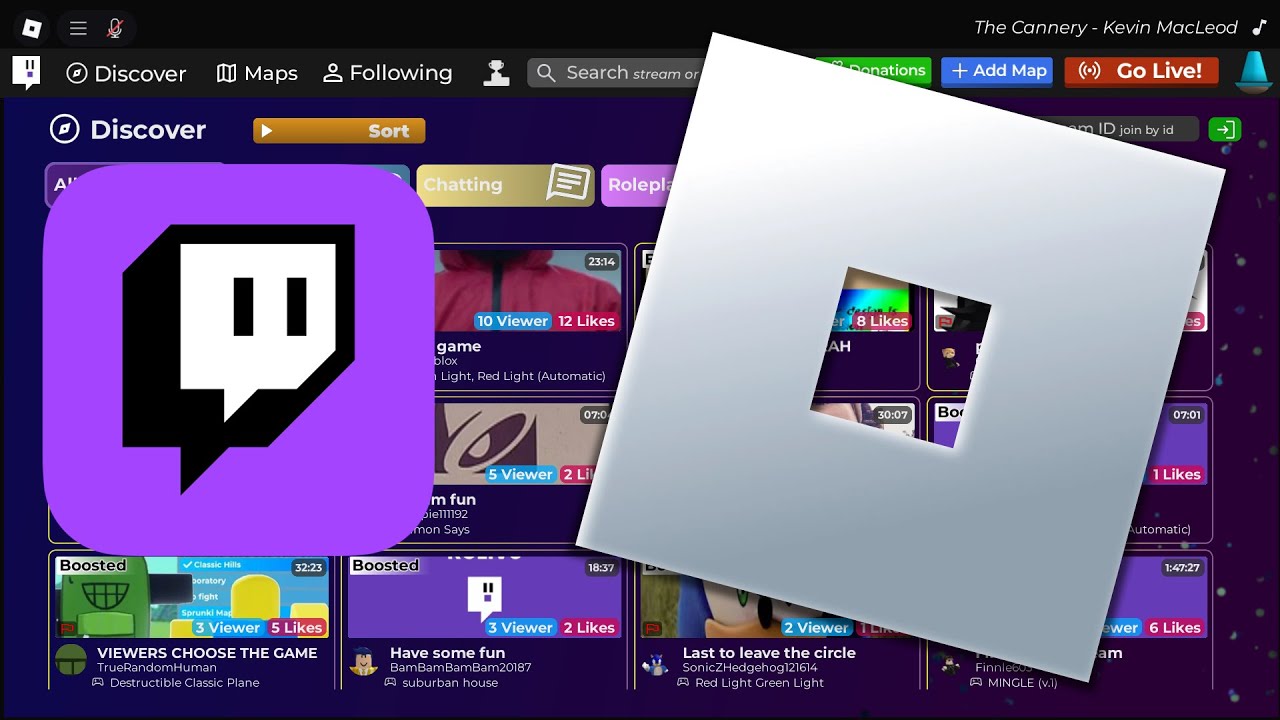 Twitch Streaming Inside Roblox - YouTube
