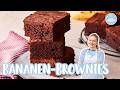 Bananen-Brownies 🍌 🍫 | Die saftigsten Bananen‑Brownies EVER! | Einfach Backen